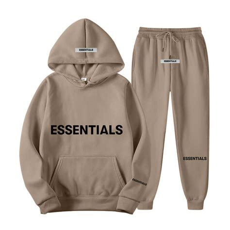 Essentials Tracksuit (19$ Hoodie, 16$ bottoms) : .